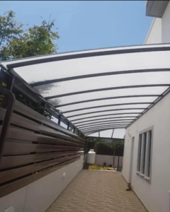 Curved Pergola