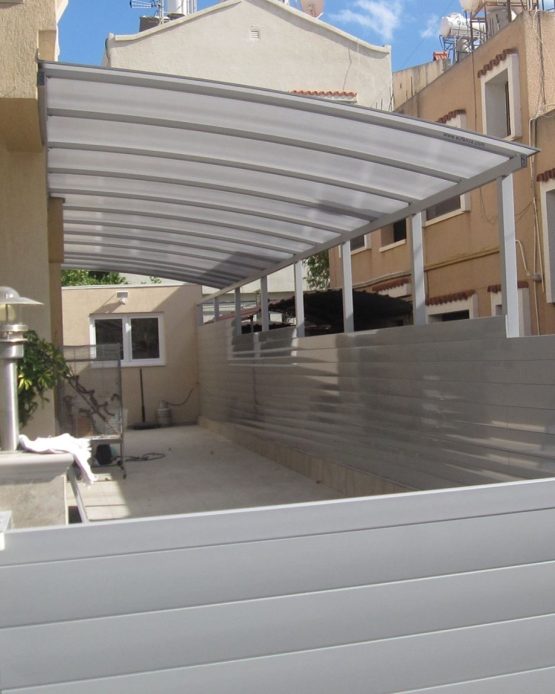 Curved Pergola